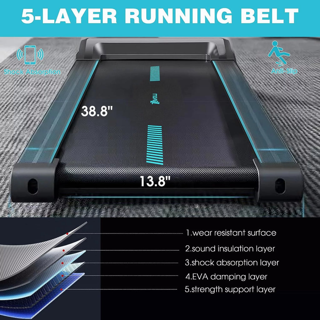 Folding Treadmill 1.5HP 220 LB Capacity V4474
