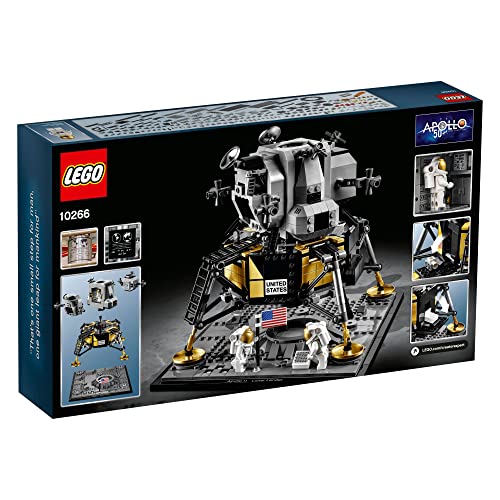 LEGO Creator Expert NASA Apollo 11 Lunar Lander Building Toy Set (1087 Pieces) Q423392
