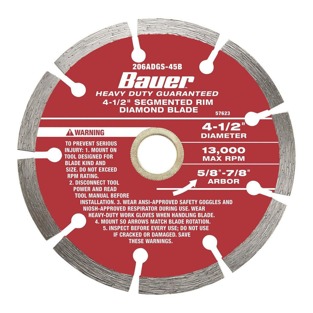4-1/2 in. Segmented Rim Diamond Saw Blade Q3651