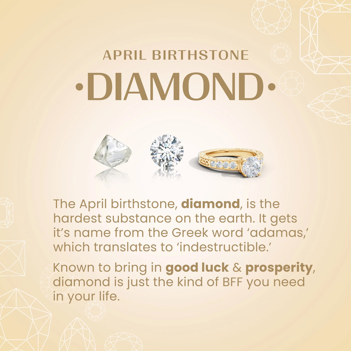 14K Yellow Gold Diamond Solitaire Pendant Necklace E7476