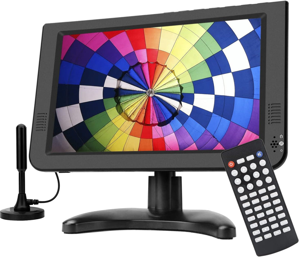 10.6 inch Portable TV with Rechargeable Battery, Built-in ATSC Digital Tuner U38972