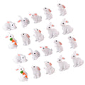 Rabbit Spring Decoration Dollhouse Plant Model Micro Landscape Accessories Child T164