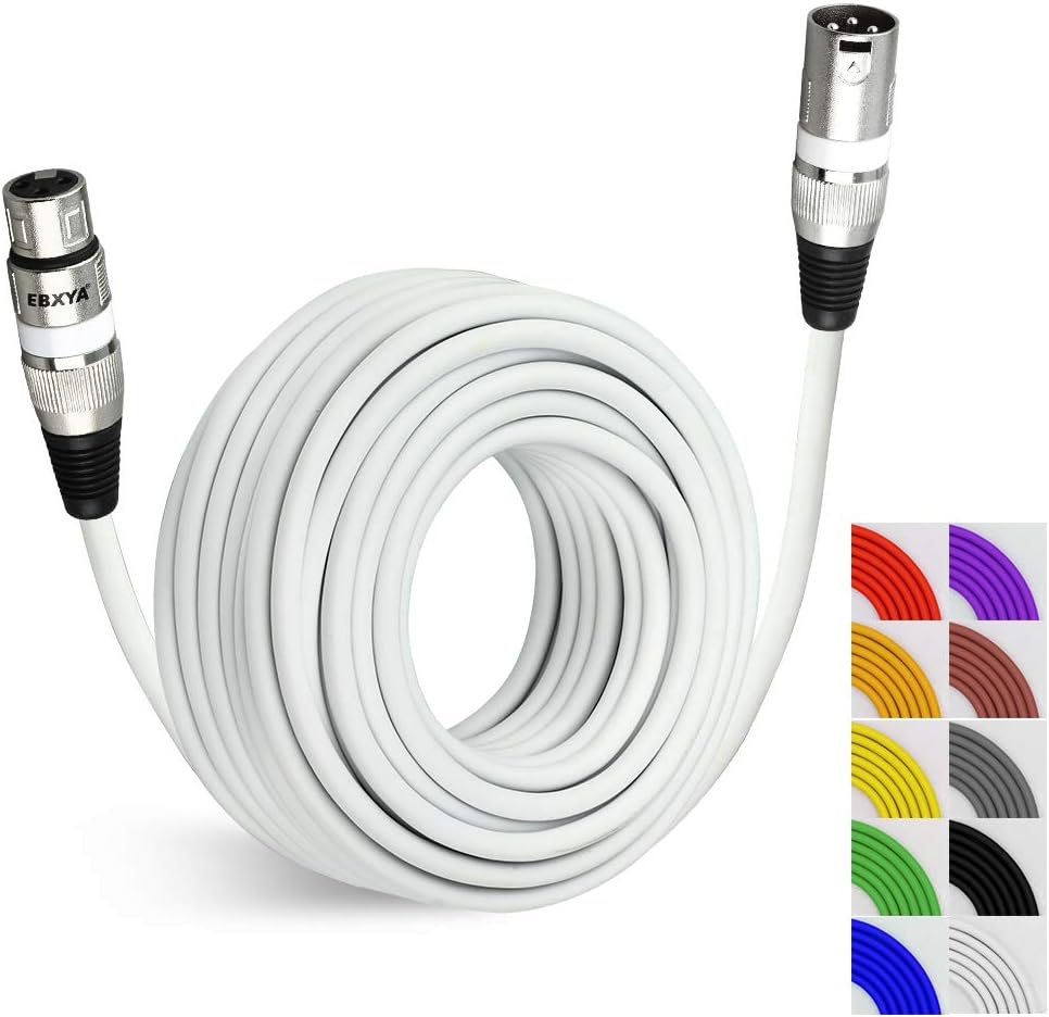 50 Ft 4 Pack XLR Microphone Cable M487