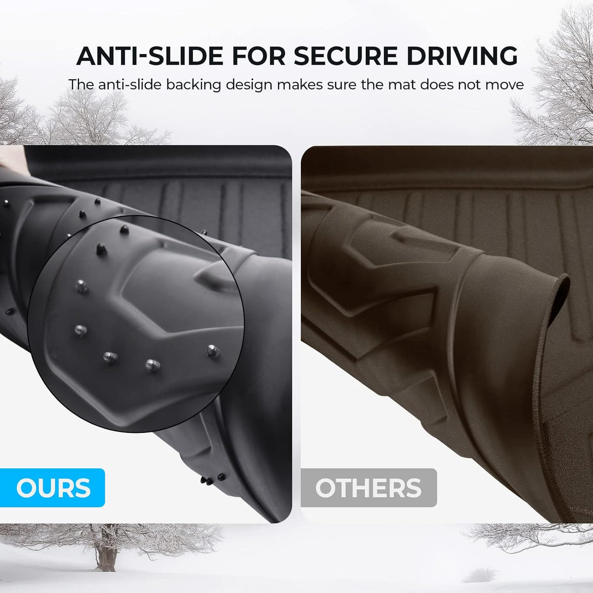 Black All Weather Cargo Trunk Liner Pack of 2 Z728535