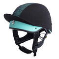 Aquamarine Jockey Skull Helmet F9920