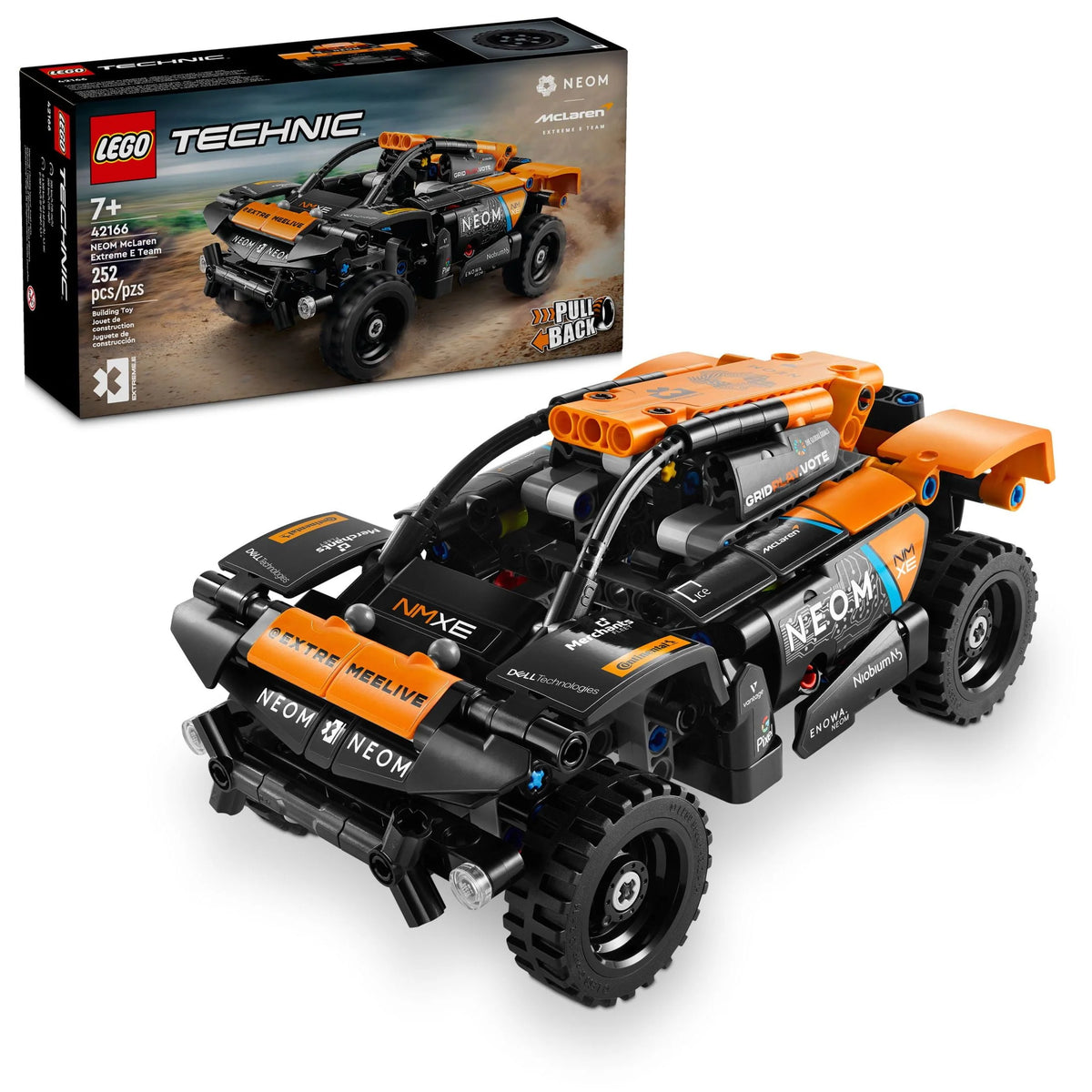 Pull Back Off-Road Race Car Toy L665460