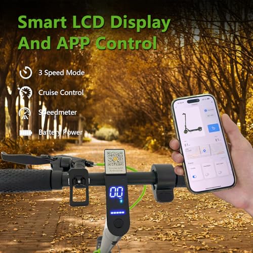 500W Foldable Electric Scooter with LED Display V5202