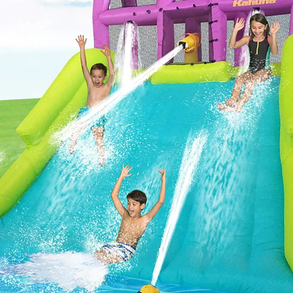 Inflatable Kids Pool and Slide Water Park J1541
