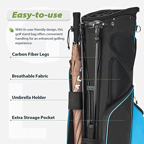 Lightweight Golf Stand Bag B40920