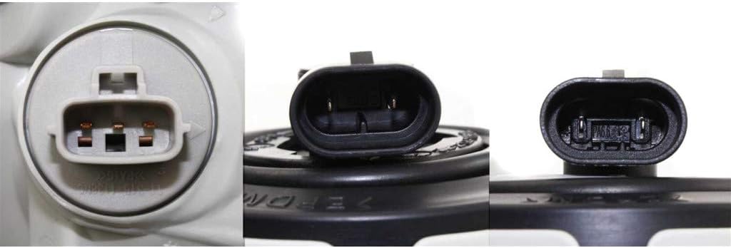 Passenger Side Halogen Headlight Assembly for Toyota Camry 2002 2003 2004 V66274