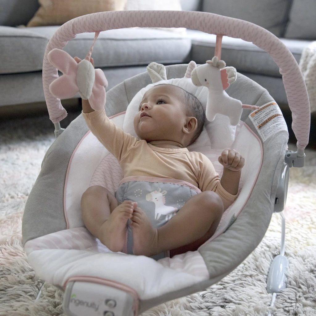 Baby Bouncer with Vibrating Infant Seat & Music D9951