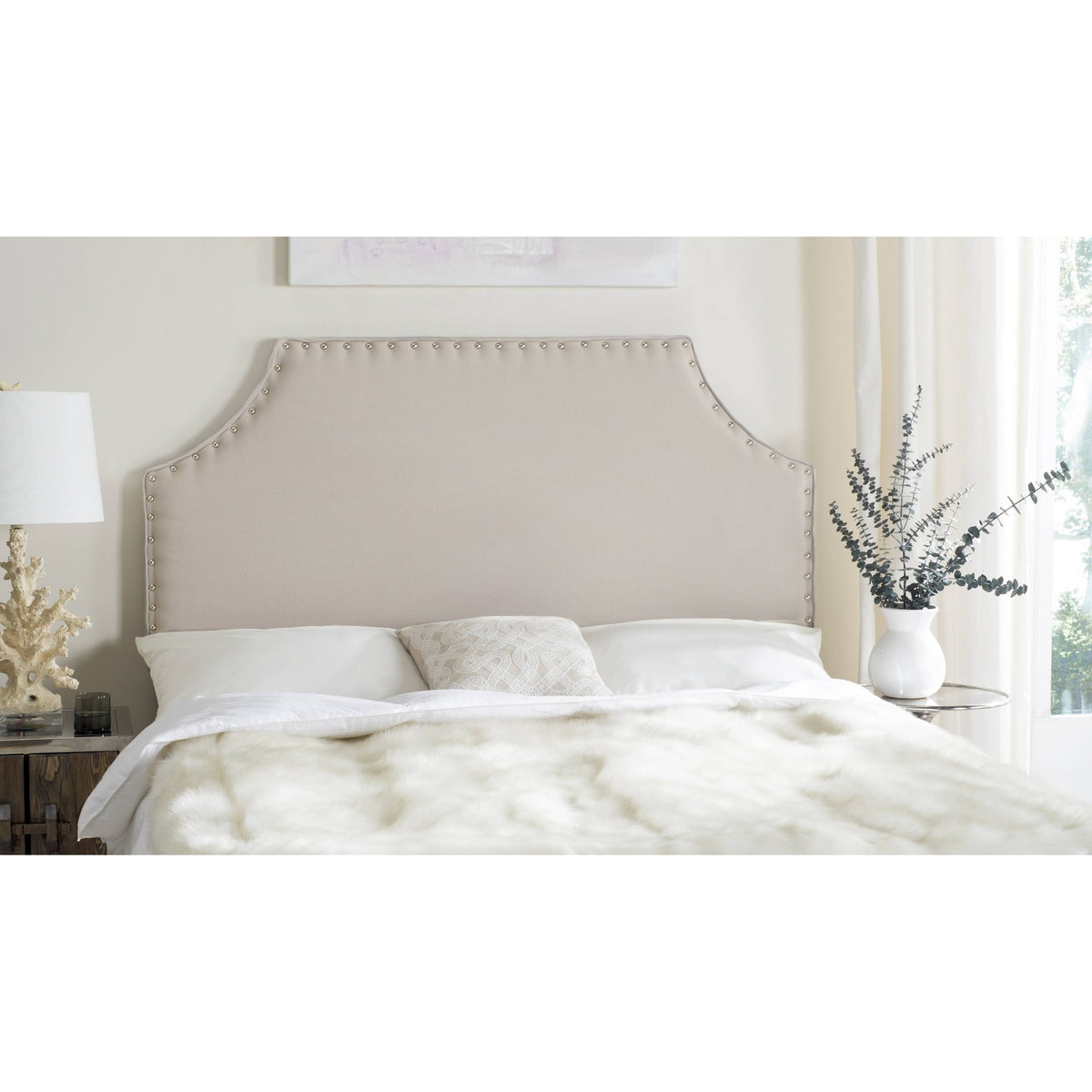 Taupe Full Headboard F648