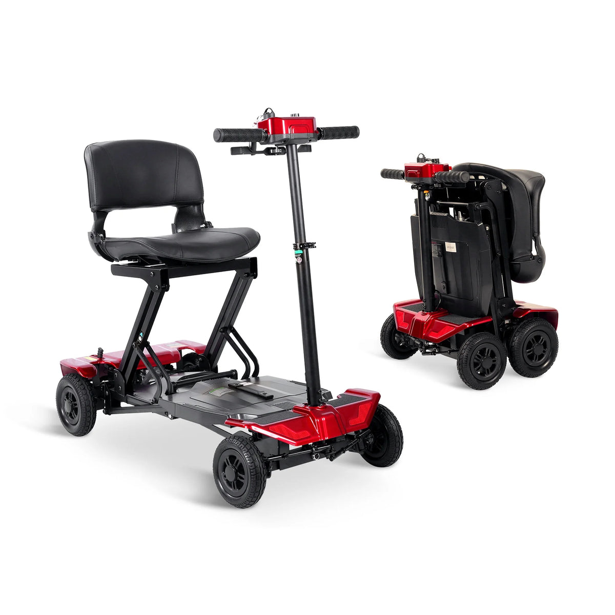Auto Foldable Powered Mobility Scooter with Removable Lithium ion Battery O725