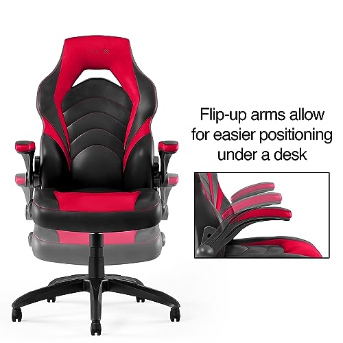 Gaming Chair Black and Red U589
