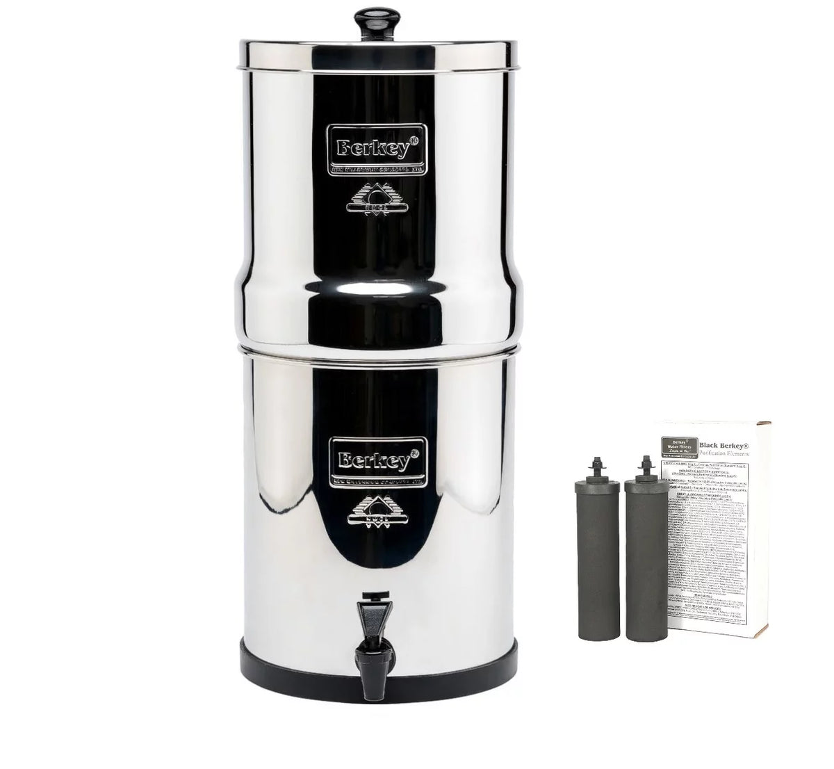 1.5 Gal Water System 2 Black Purifiers Z4738