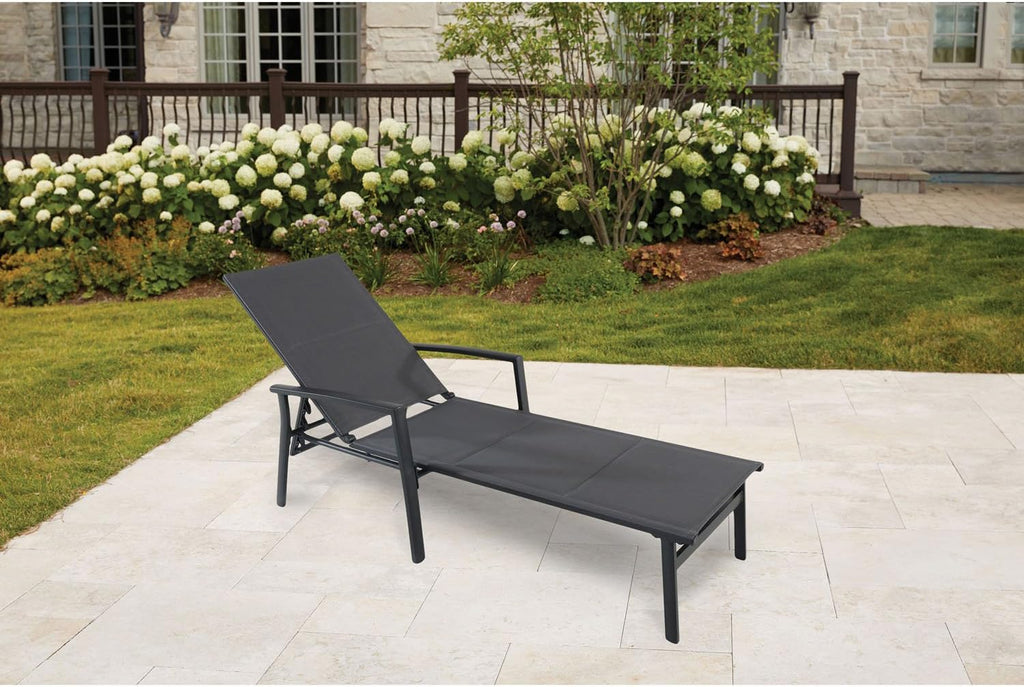 Padded Sling Chaise Lounge Chair A2089