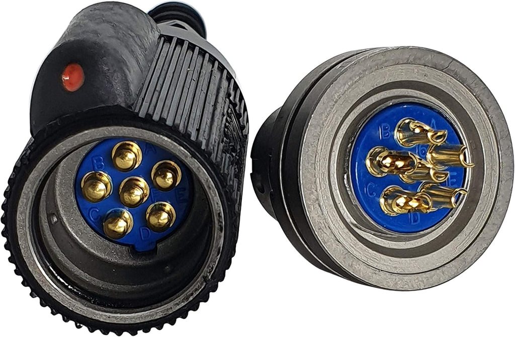 Military Audio Connector 5 Pin Male & Female Set of 2 I11131