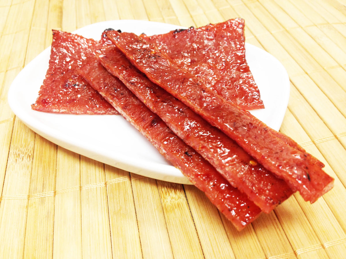 Fire-Grilled Pork Jerky Spicy Flavor 8 oz R8533