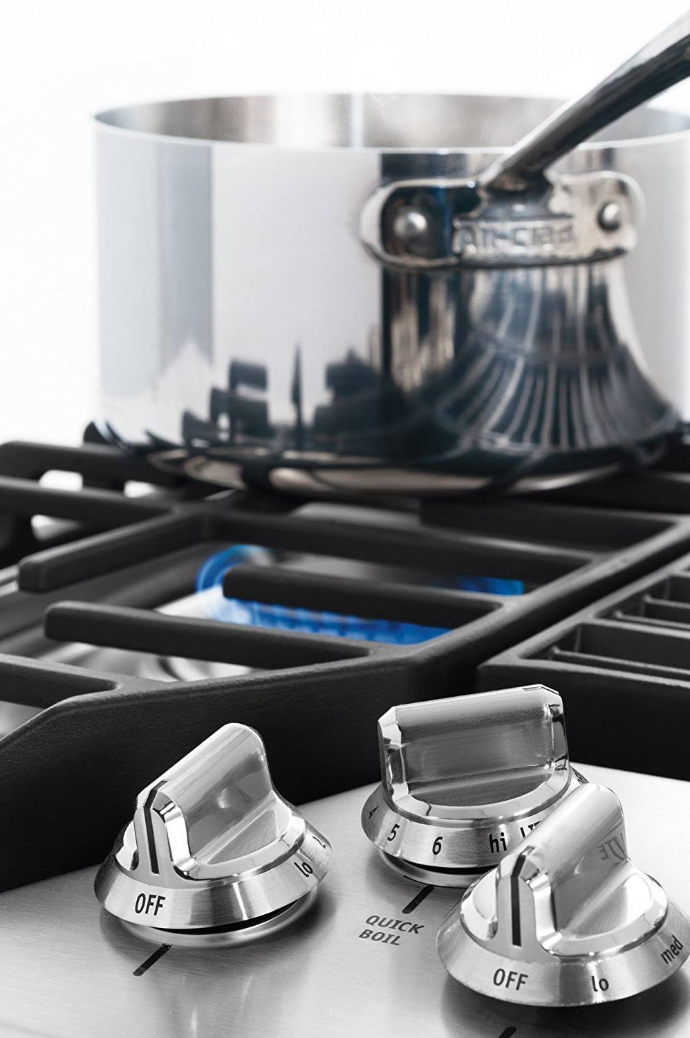 30x22 Gas Downdraft Cooktop Stainless Steel P723