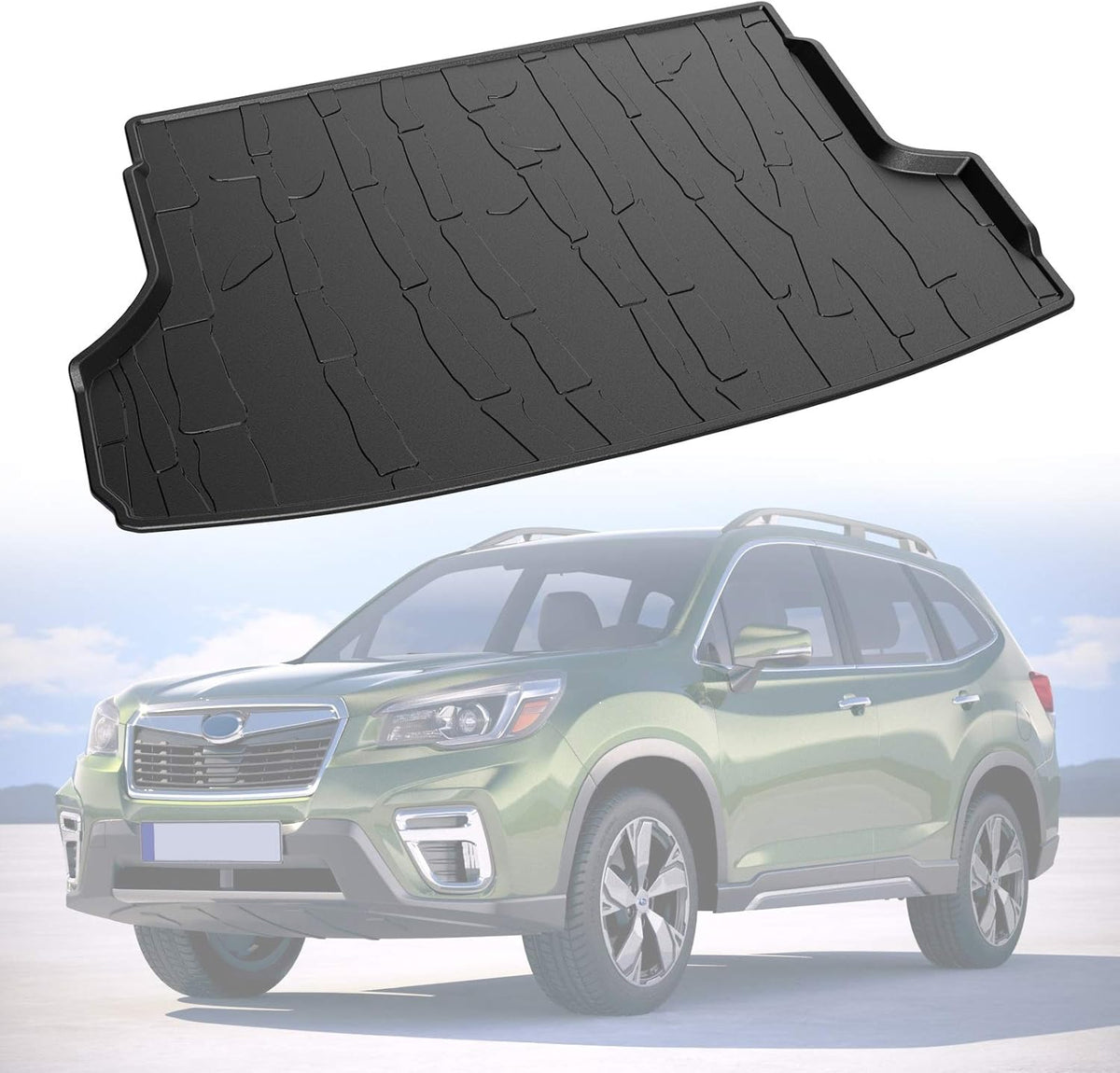 Black All Weather Cargo Trunk Liner Pack of 2 Z728535
