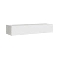 White Wall-Mounted Shelf Cabinet O135
