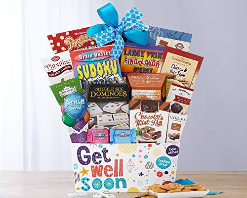 Get Well Soon Care Package Gift Basket X55473