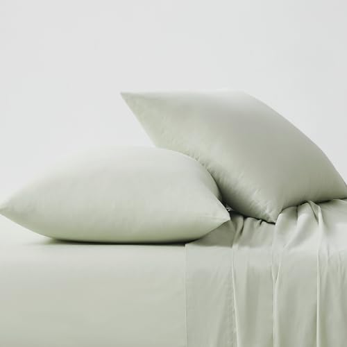 Navy Queen 4-Piece Organic Cotton Sheet Set X464244