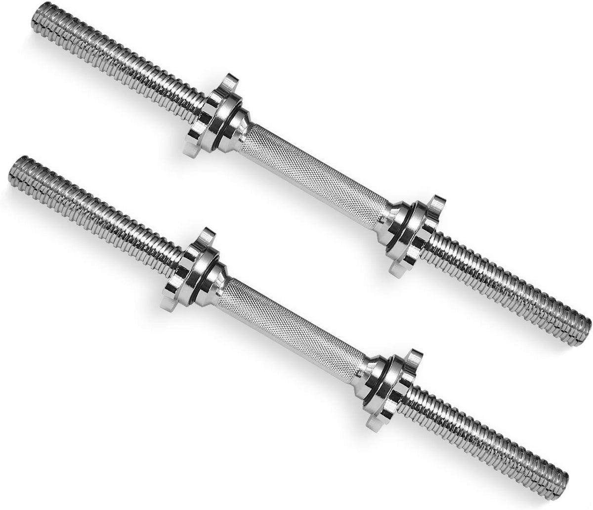 Threaded Dumbbell Handles Adjustable Dumbbell Bar Handles 1 inch Standard Weight Plate Pair P347653