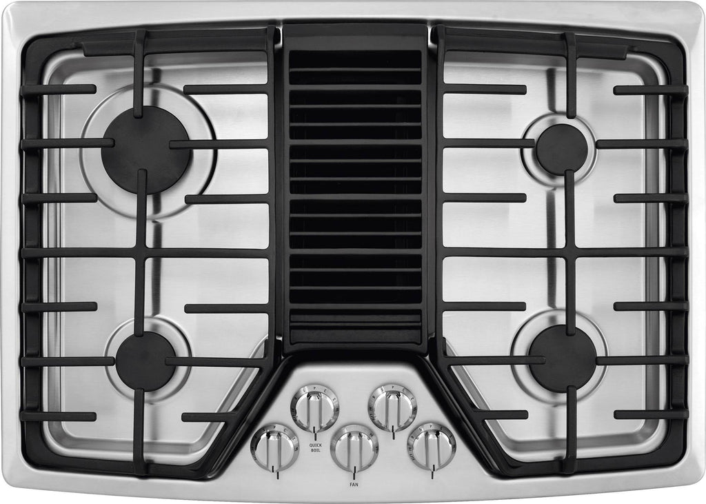 30x22 Gas Downdraft Cooktop Stainless Steel P723