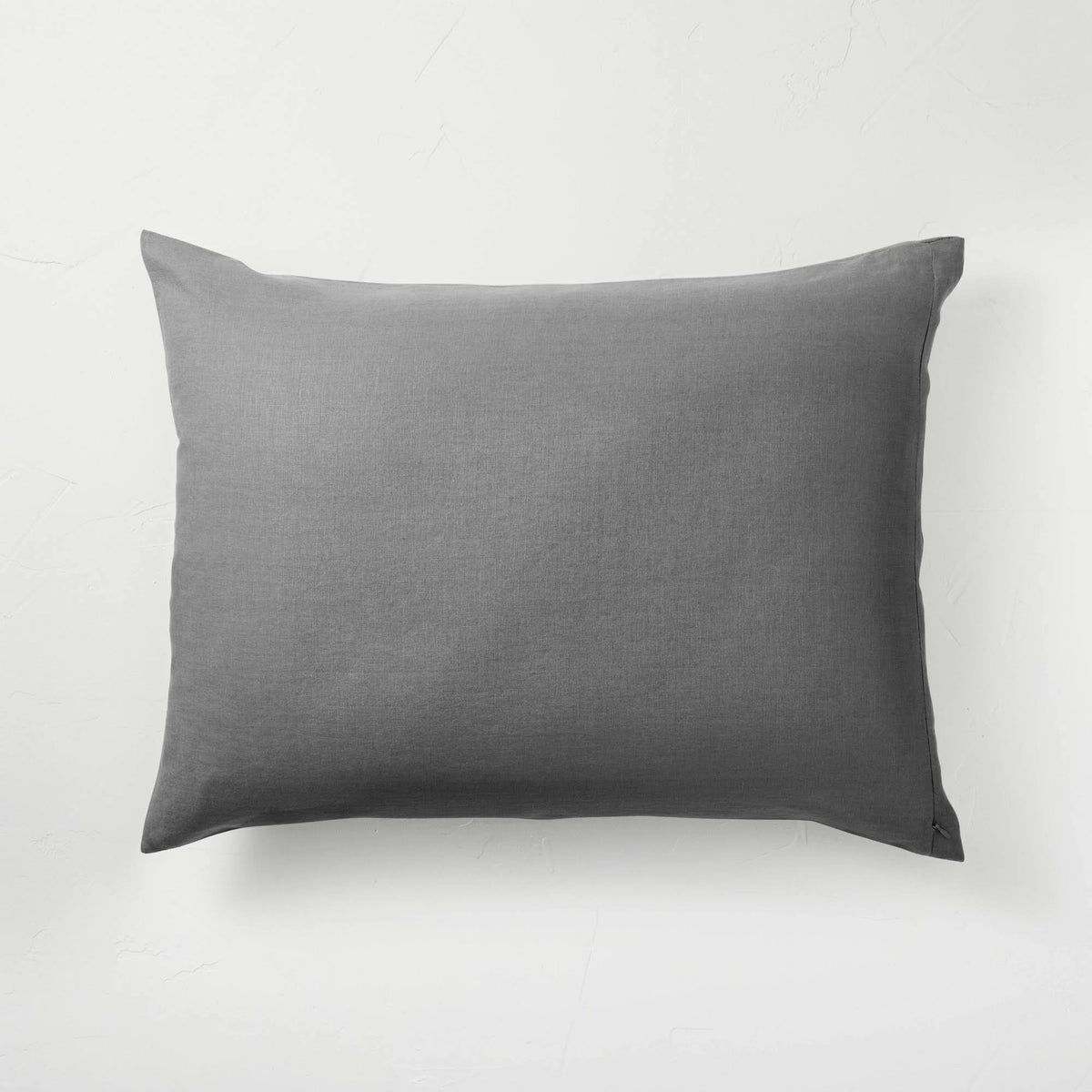 Linen Duvet & Sham Set Dark Gray F692