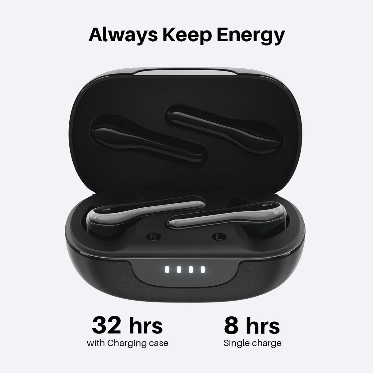 Wireless Bluetooth Earbuds 32H Playtime Pack of 2 I172173