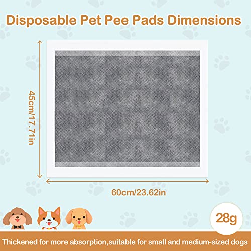 Black Charcoal Puppy Pads 10 Count D2842