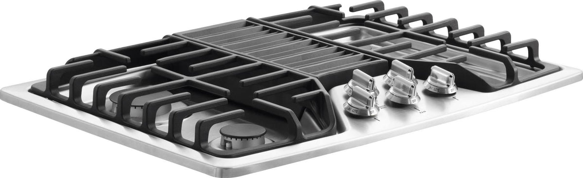 30x22 Gas Downdraft Cooktop Stainless Steel P723