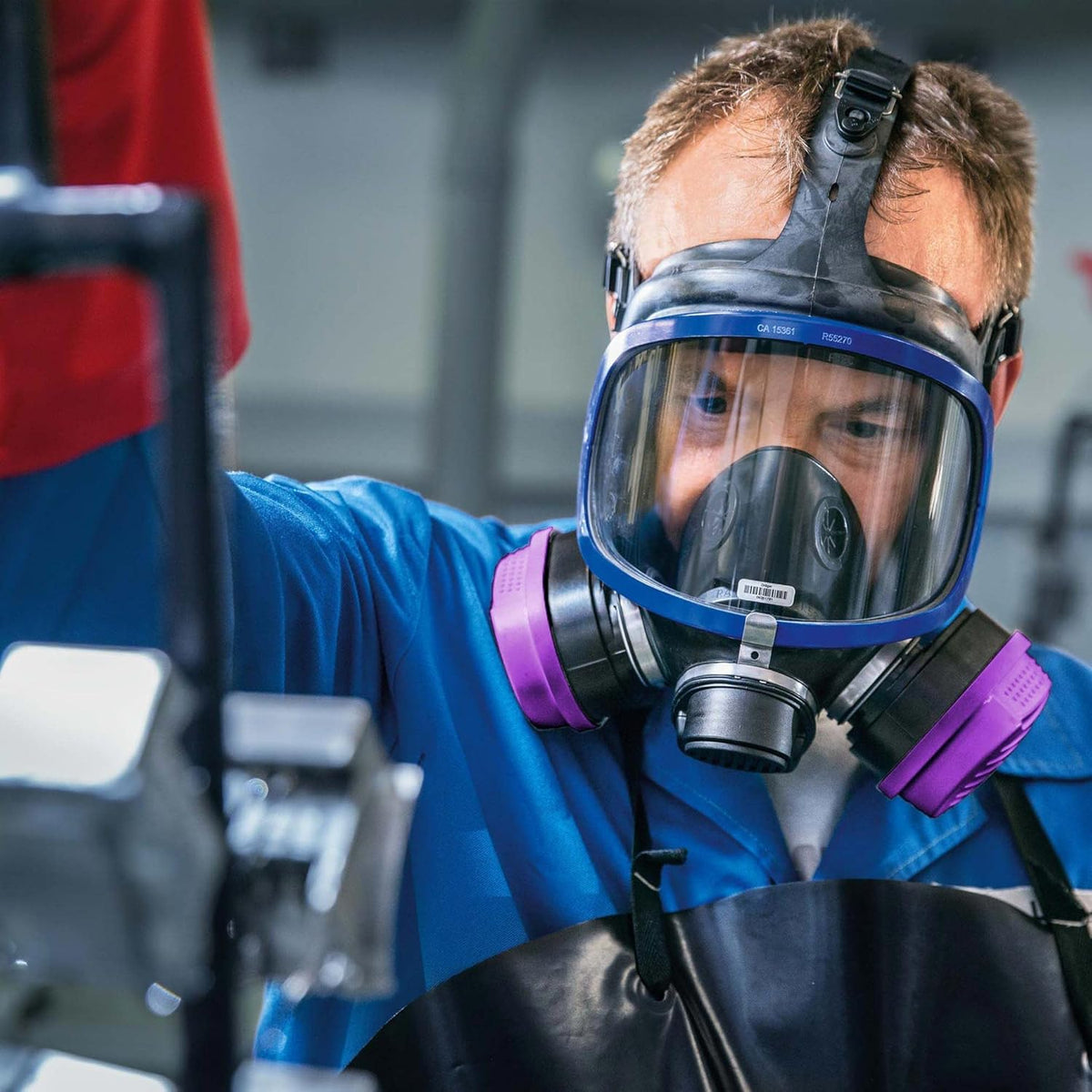 Full-Face Respirator Mask with 2x Combination Cartridge K18112