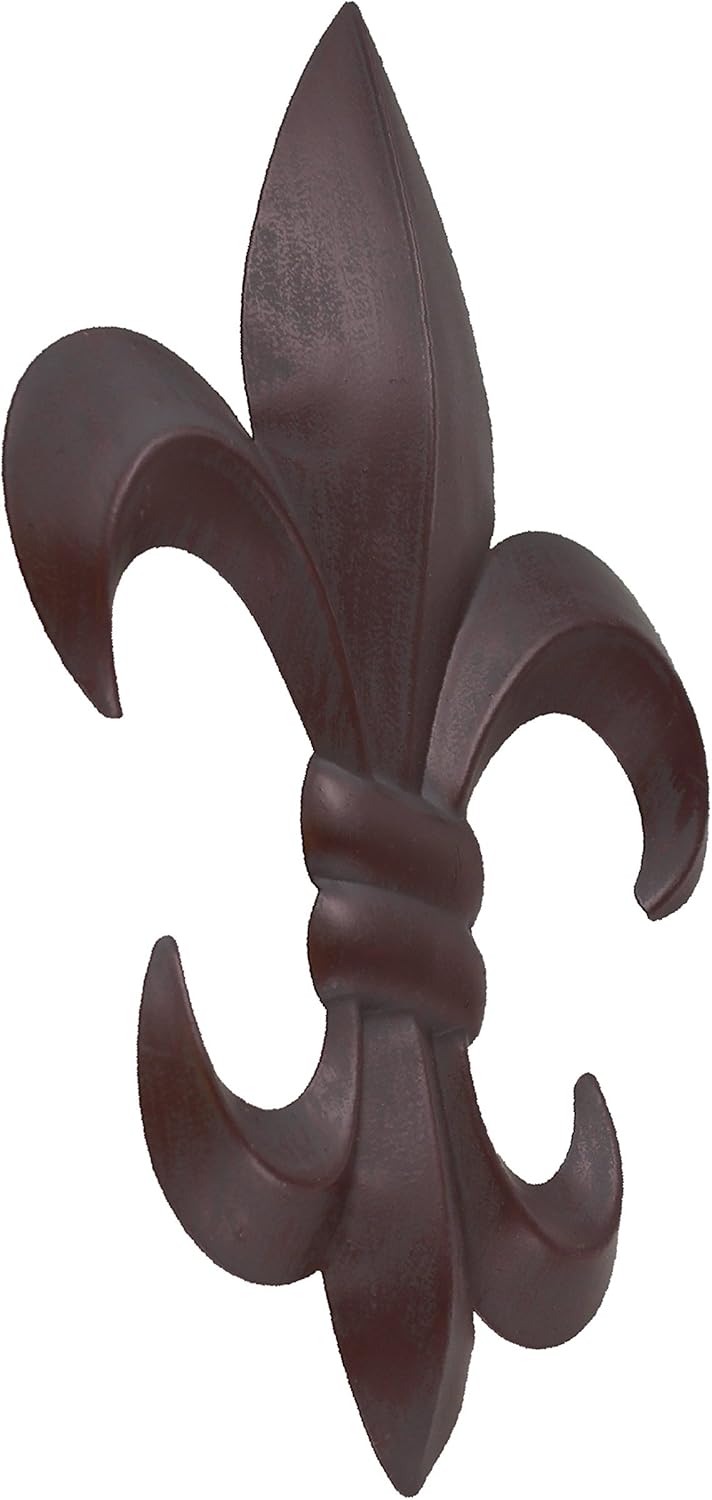 10" Metal Fleur De Lis Wall Plaque Q856168