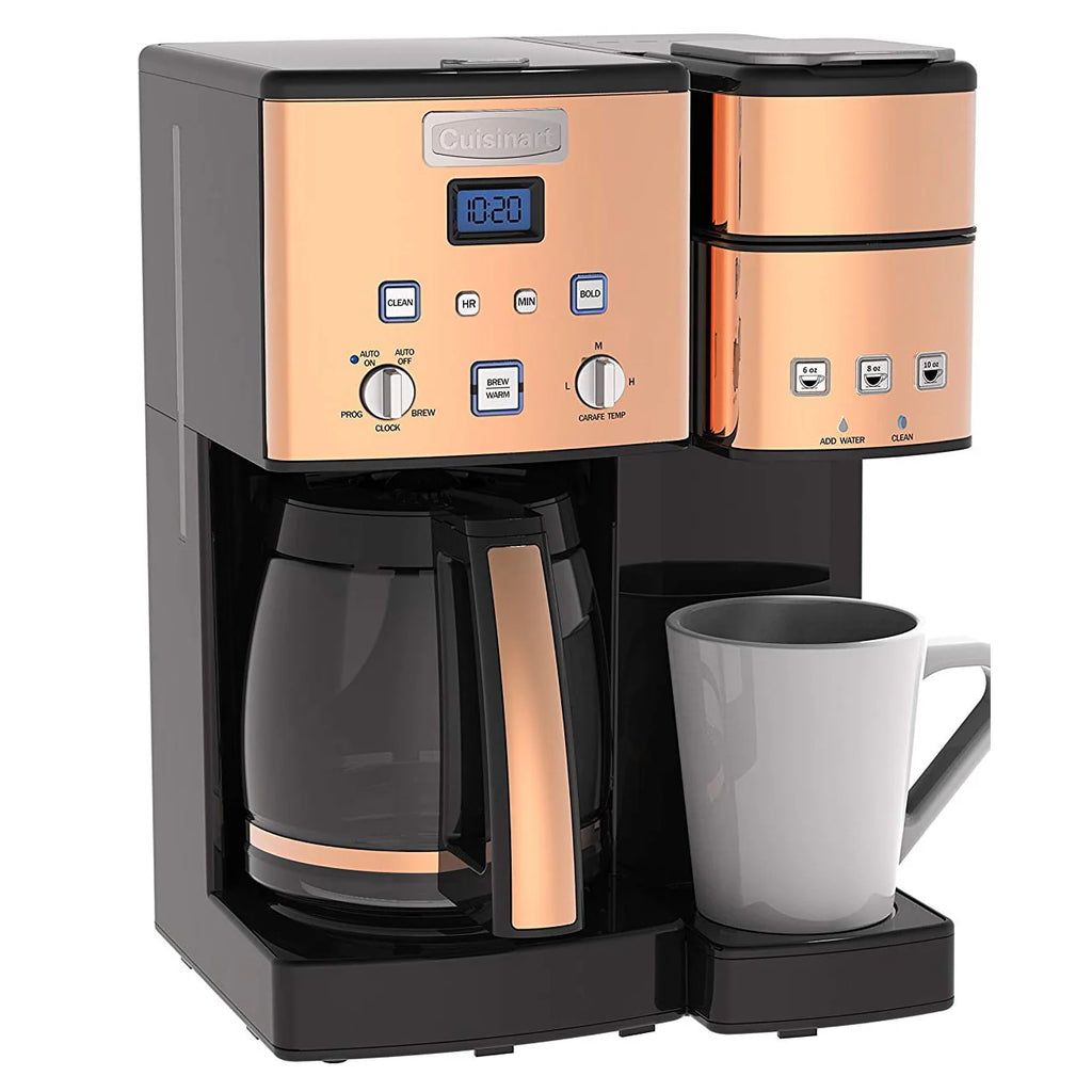 12 Cup Coffeemaker and Single-Serve Brewer V331