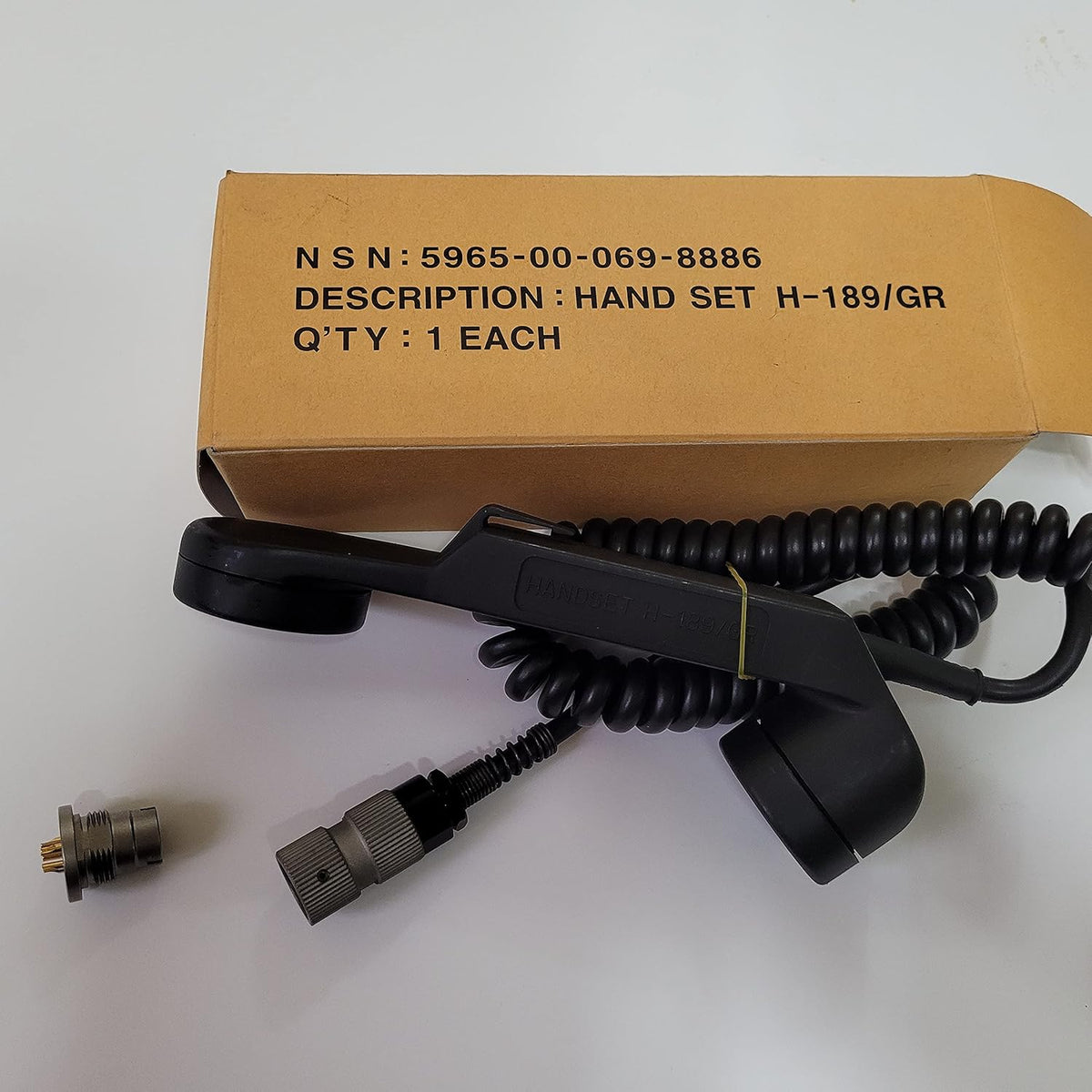 Military Audio Connector 5 Pin Male & Female Set of 2 I11131