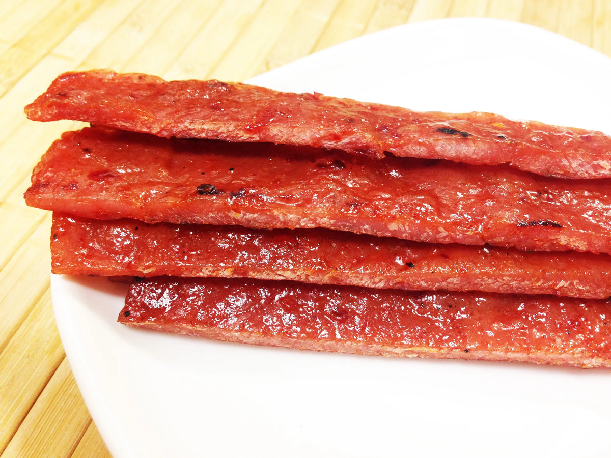 Fire-Grilled Pork Jerky Spicy Flavor 8 oz R8533