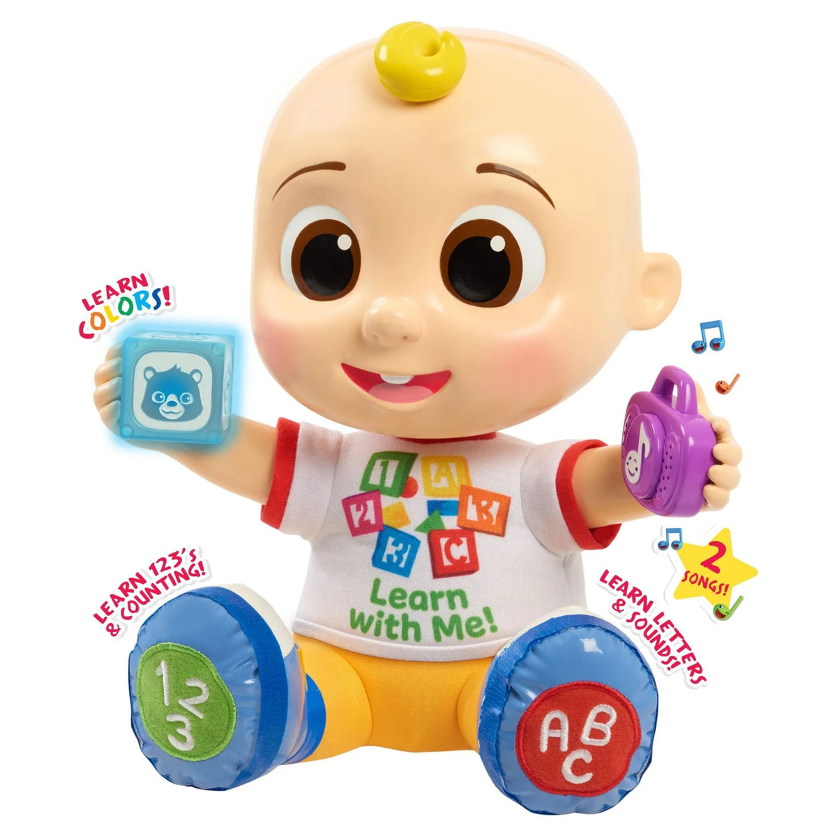 Interactive Learning JJ Doll with Lights, Sounds, and Music G592