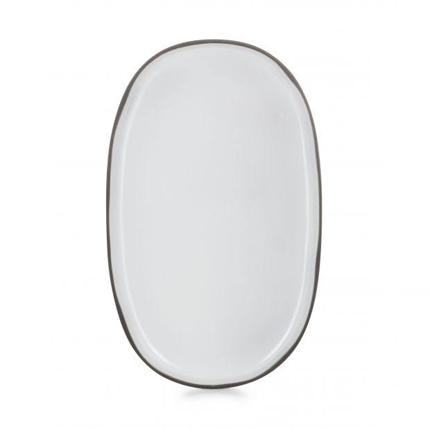 Large Oval Service Plate 7 Colors U39026