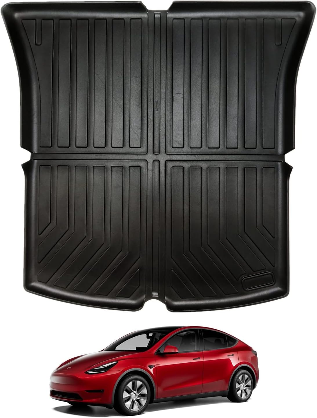 Black Model Y Trunk Mat V592