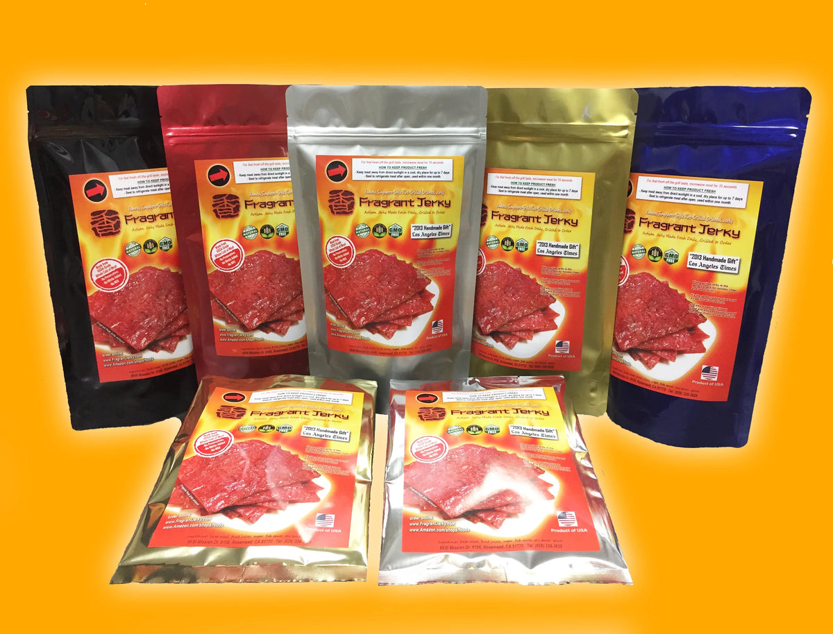 Fire-Grilled Pork Jerky Spicy Flavor 8 oz R8533