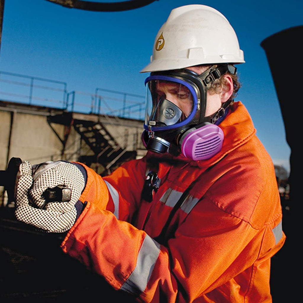 Full-Face Respirator Mask with 2x Combination Cartridge K18112