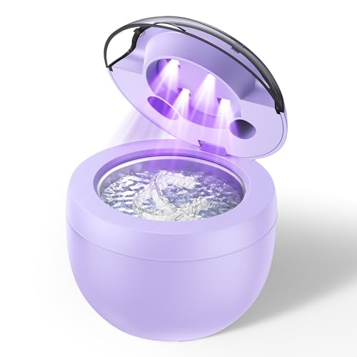 Ultrasonic Retainer Cleaner with 200ML Capacity, 45kHz, 4 Modes X16182