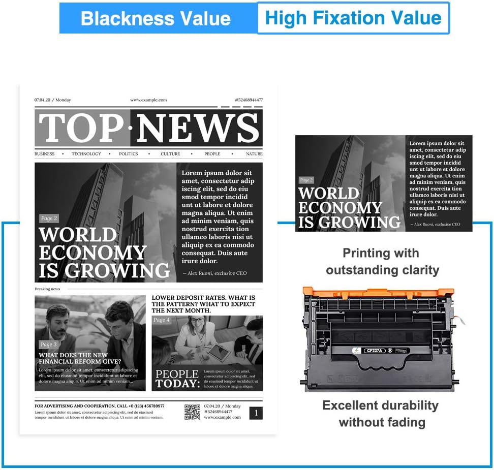 Compatible Toner Cartridge Replacement (Black, 1-Pack) R8858