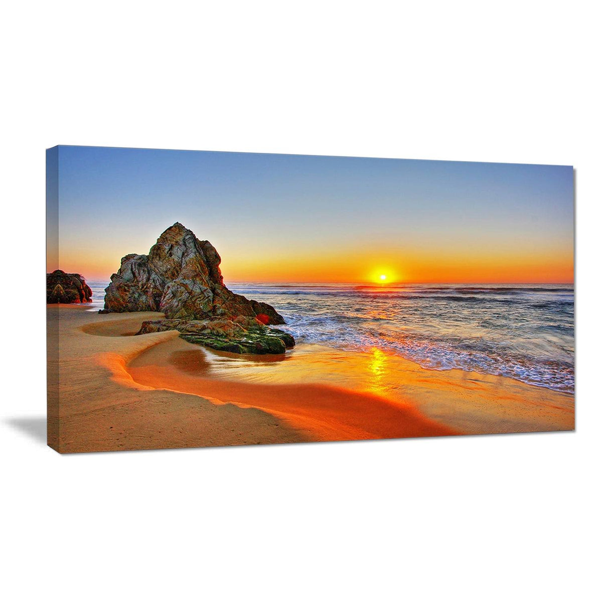 Contemporary Seascape Art Canvas 40 in. Wide x 20 in. High N30951