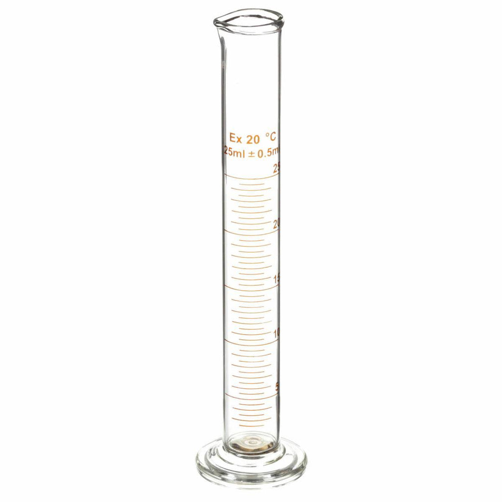25mL Glass Graduated Cylinder F433489
