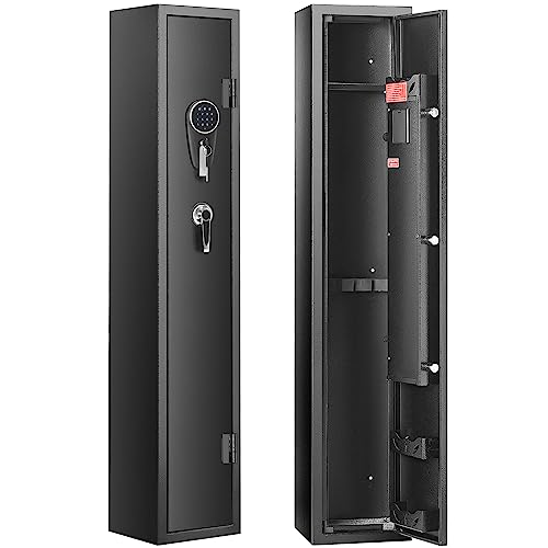 6-8 Rifles Gun Safe with Fingerprint & Digital Keypad Lock L642
