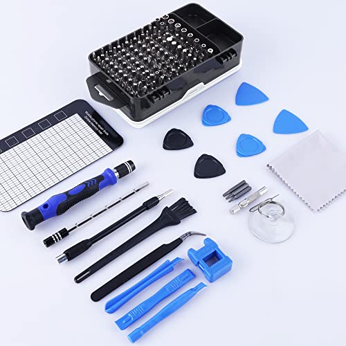 124-Piece Magnetic Precision Screwdriver Set Y8739