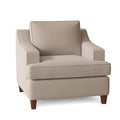 Wide Armchair Sunbrella Canvas Flax Y5874